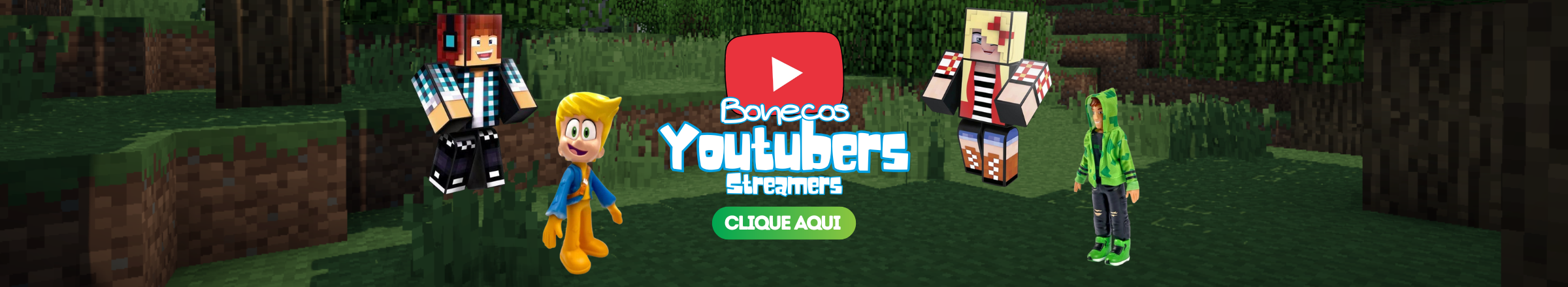 Bonecos Youtubers