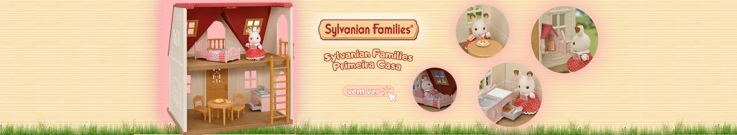 Primeira Casa Sylvanian Families