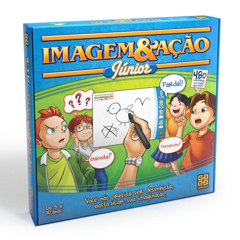 Jogo Imagem&ação 1 - Desenhe Rápido E Passe A Palavra