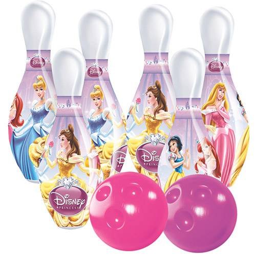 Brinquedo Jogo Super Boliche Infantil Princesas Criança Bebe