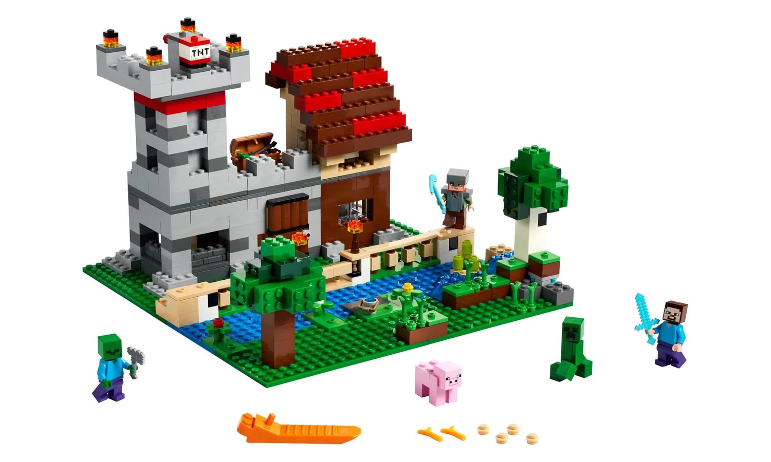 A Caixa de Minecraft 3.0 Lego Minecraft 