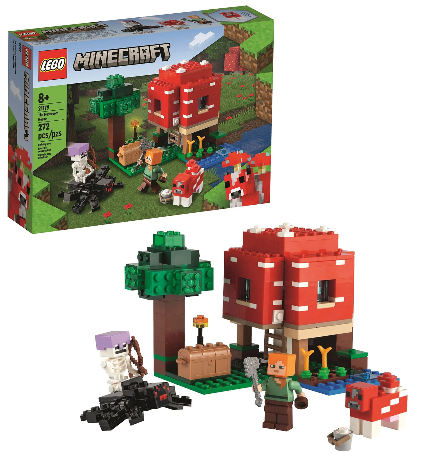 Lego Minecraft Casa Na Arvore Da Selva