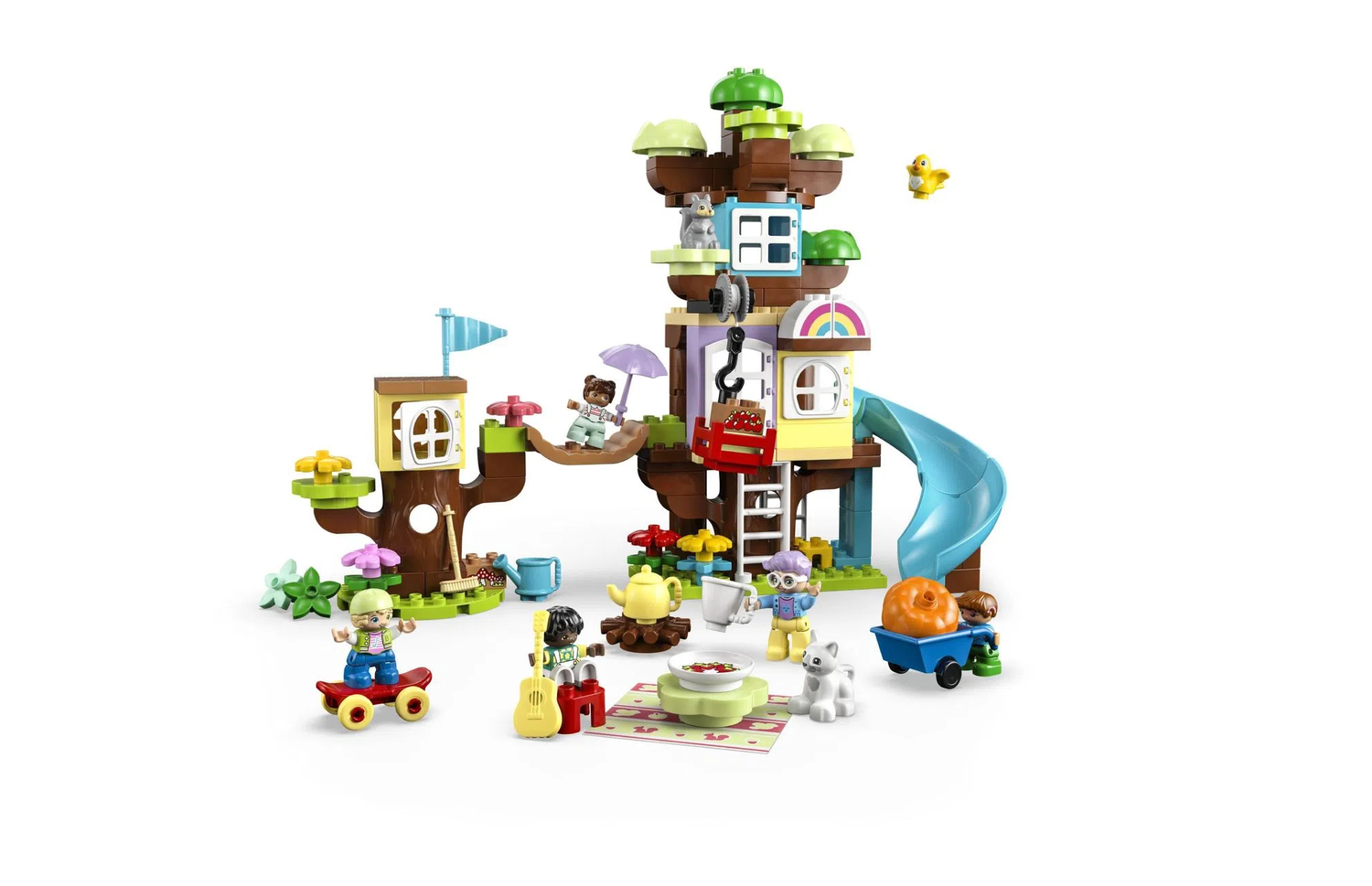 LEGO - Jogo educativo de construção Casa Familiar 3em1 com figuras e  animais 10994, Duplo tijolos e placas