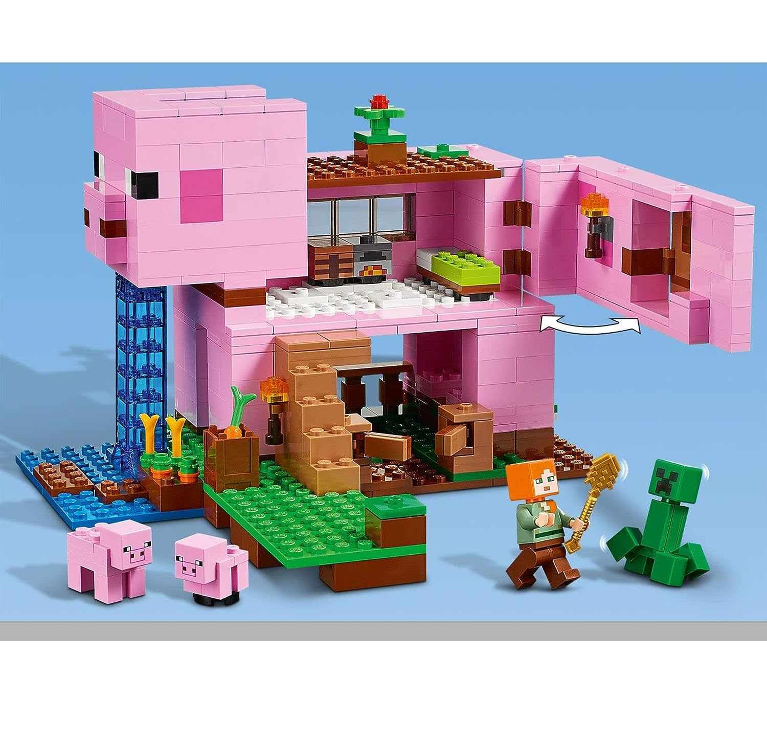A Casa do Porco Lego Minecraft - Fátima Criança
