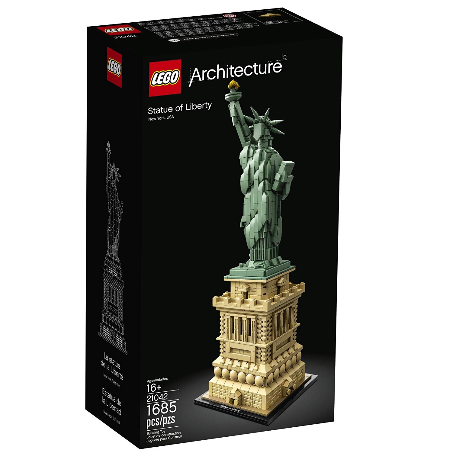Architecture Estátua da Liberdade Lego 