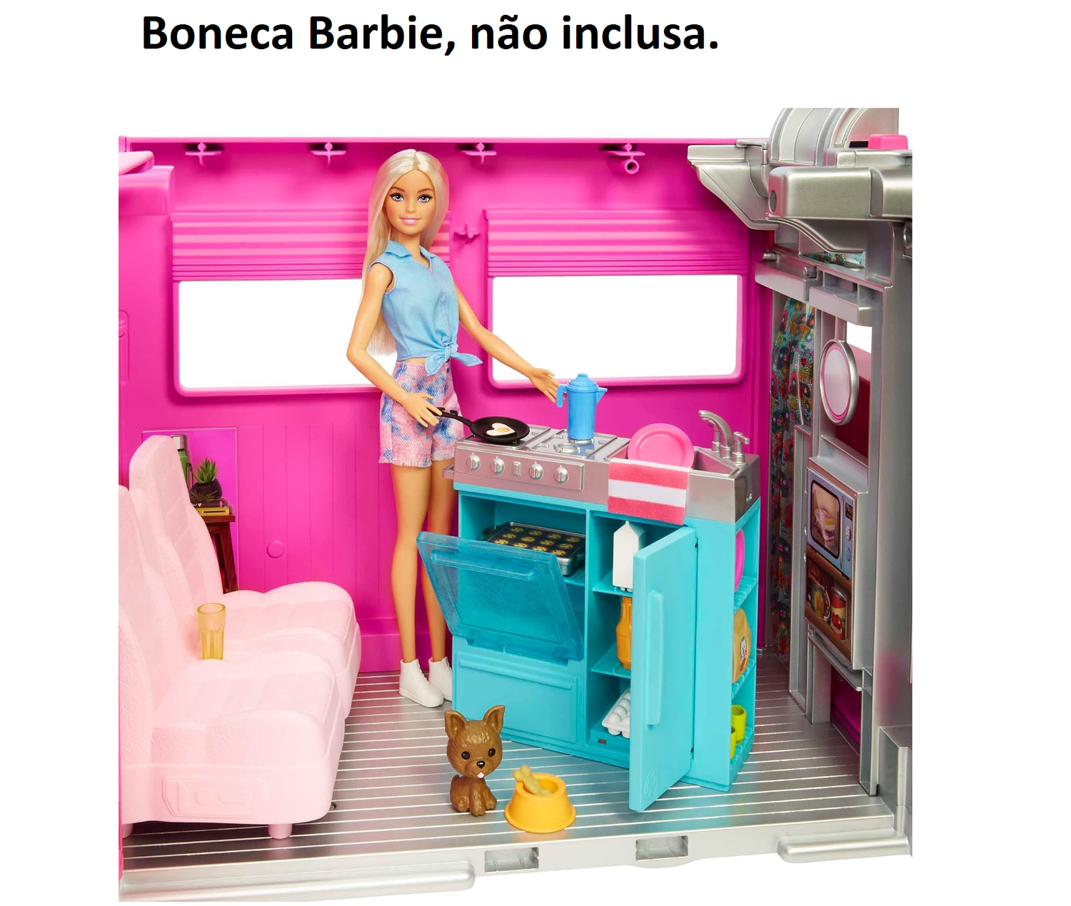 Brinquedo Barbie Trailer dos Sonhos - Brinquedo Barbie Trailer dos