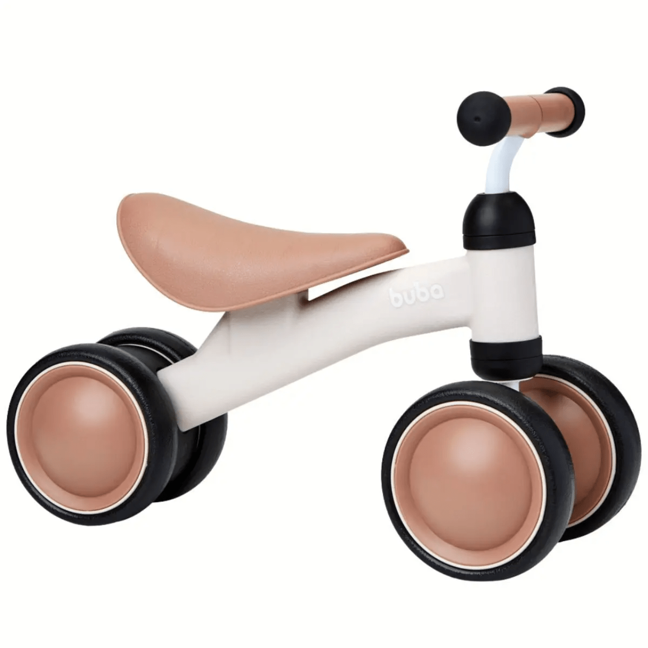 Bicicleta de Equilíbrio 4 Rodas Bege Buba Bicicleta de Equilíbrio 4 Rodas Bege Buba