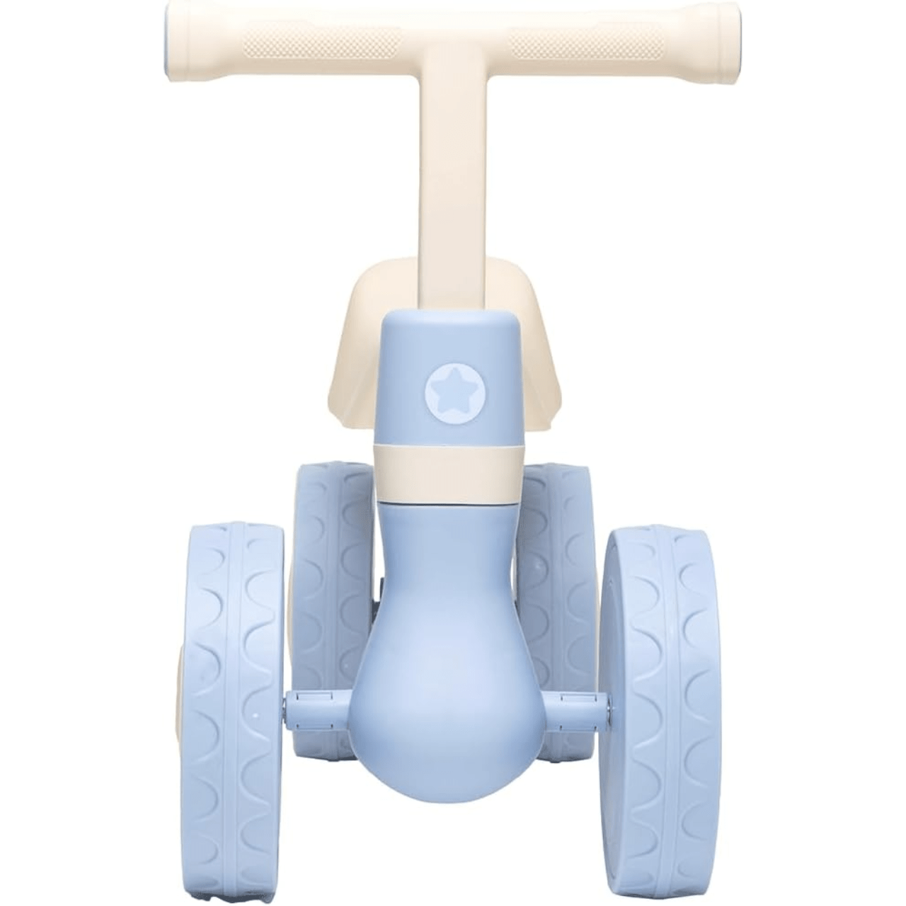 Bicicleta de Equilíbrio com Som 4 Rodas Azul Buba Bicicleta de Equilíbrio com Som 4 Rodas Azul Buba