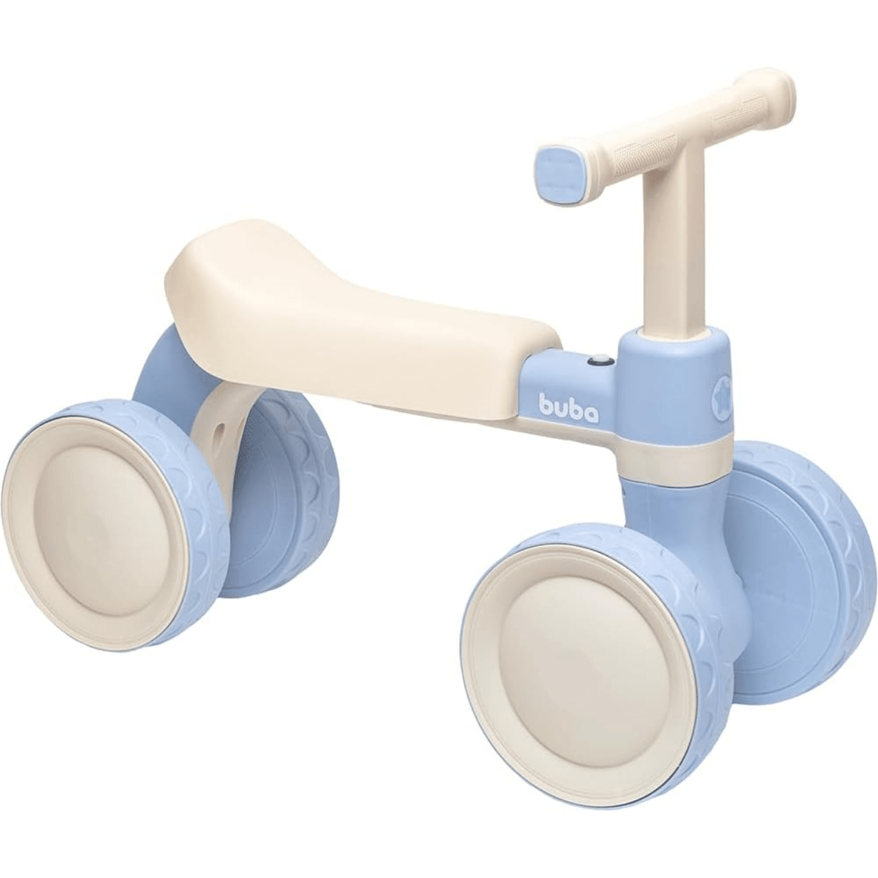 Bicicleta de Equilíbrio com Som 4 Rodas Azul Buba Bicicleta de Equilíbrio com Som 4 Rodas Azul Buba
