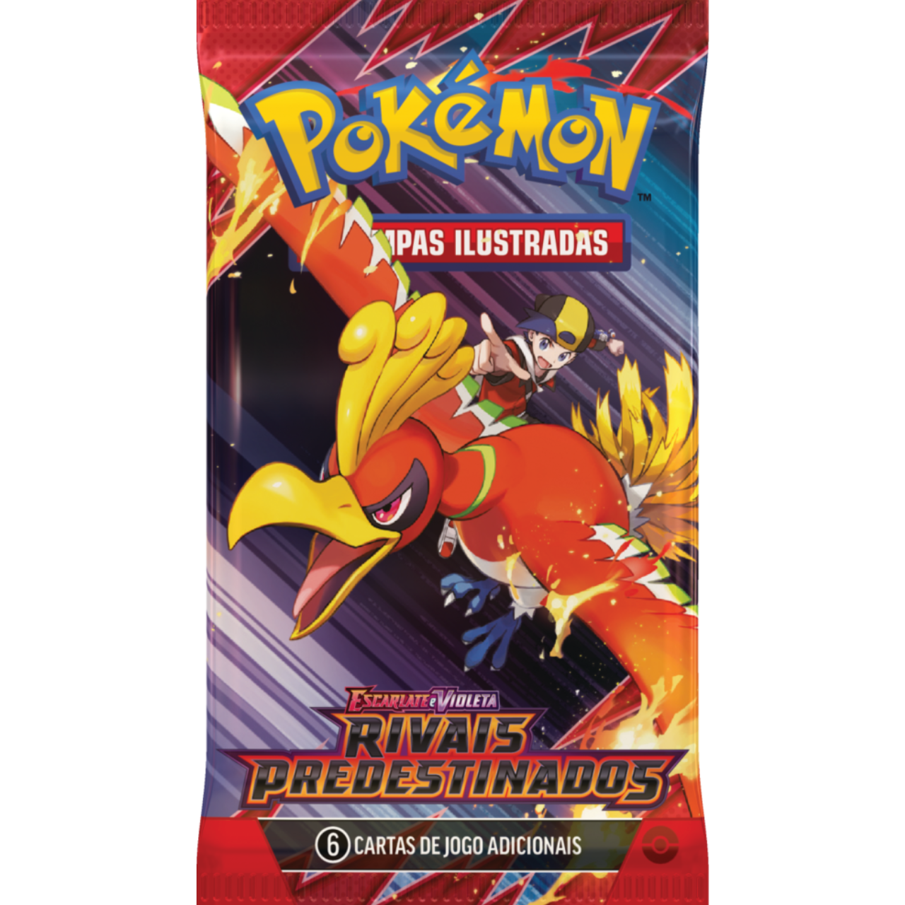 Blister Quadruplo Pokémon Zarude Rivais Predestinados EV Copag