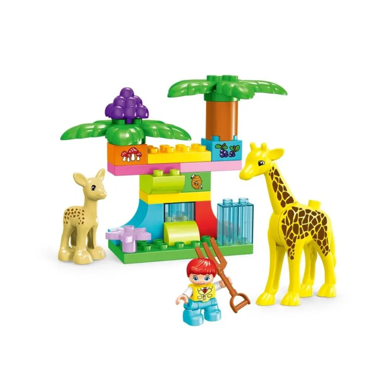 Blocos de Montar Mundo Animal Cubic Jr Multikids Blocos de Montar Mundo Animal Cubic Jr Multikids
