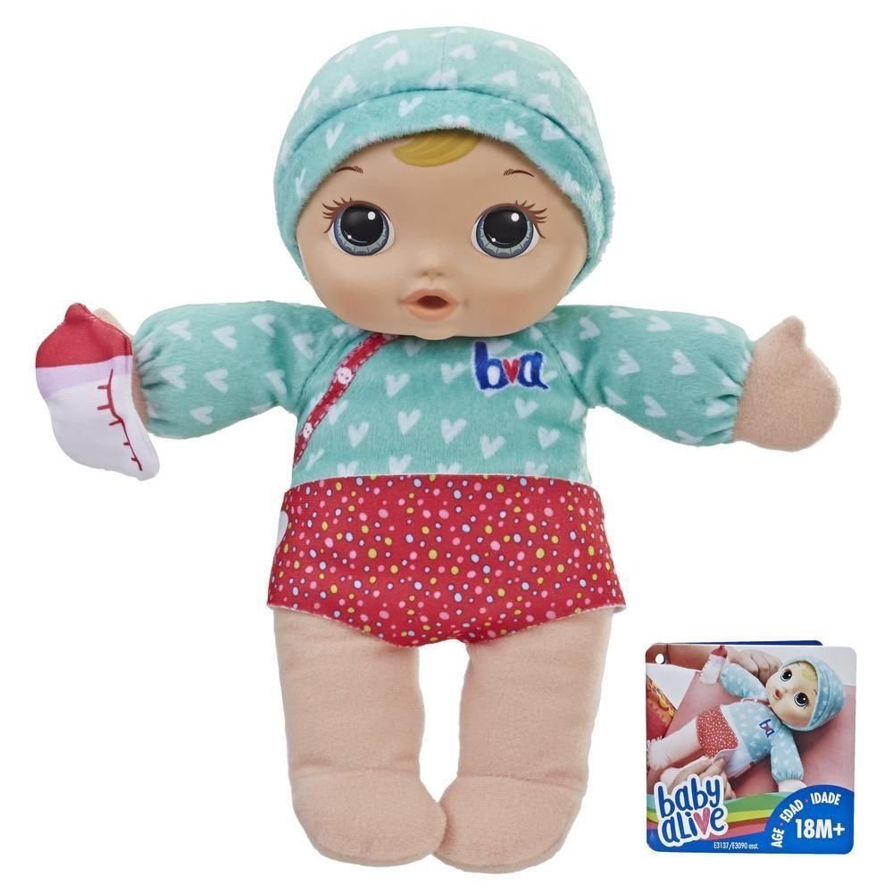 Boneca Baby Alive Dorme Bebe Loira Hasbro Fatima Crianca