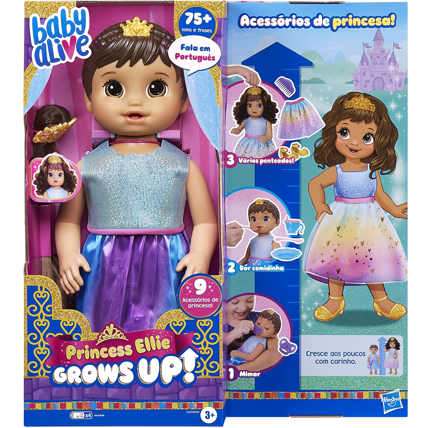 Boneca com Cabelo que Cresce - Baby Wow - Mia - Multikids - Ri Happy  Brinquedos - Quanto mais Brincadeira, Melhor!