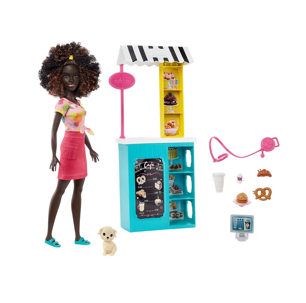 Novo Closet de Luxo da Barbie com Boneca Mattel - Fátima Criança