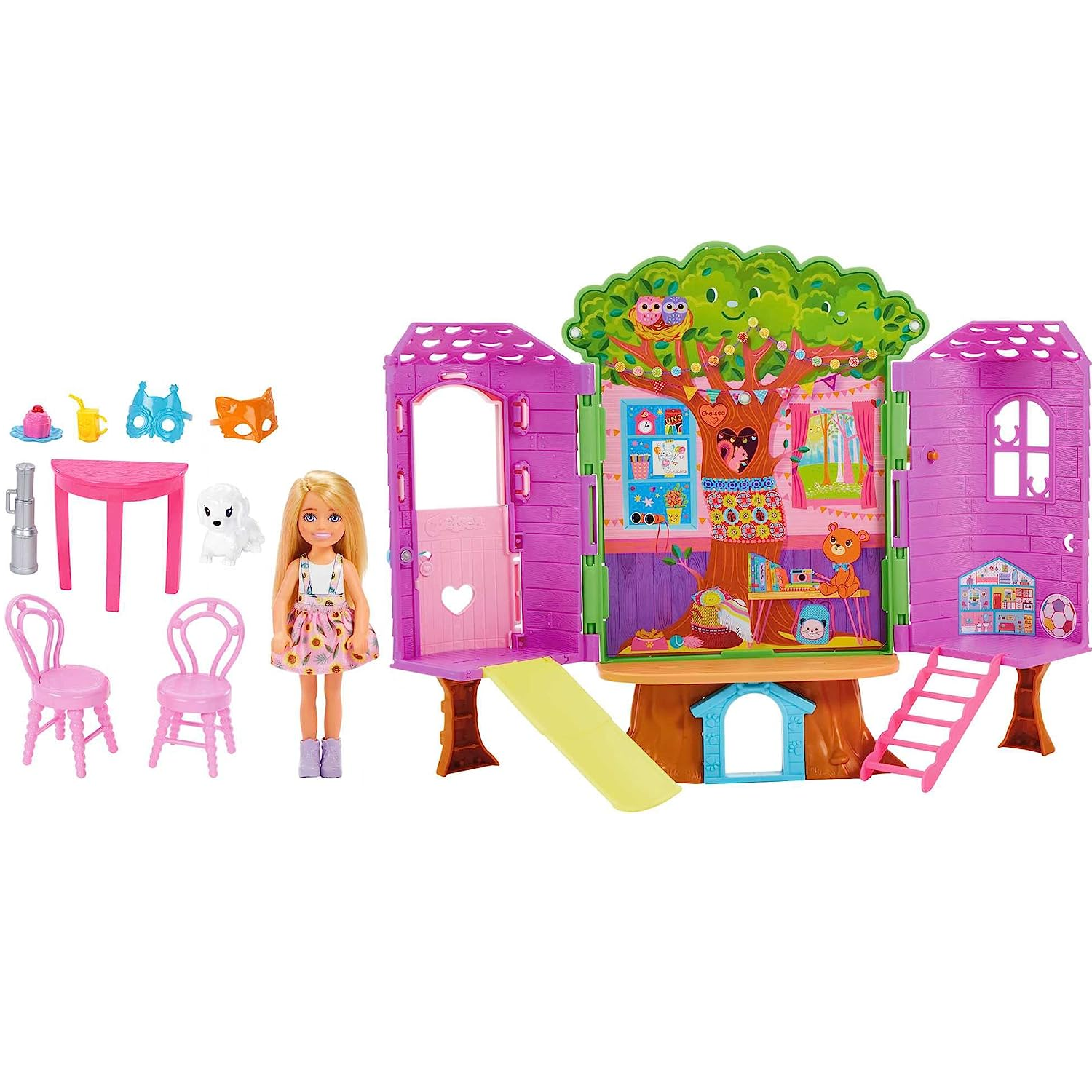 Playhouse infantil para boneca Barbie, acessórios para boneca