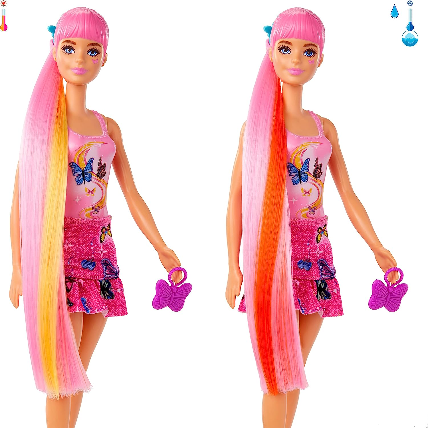 Look Roupa Boneca Barbie Fashion Estilosa Menina Mattel - Colorido