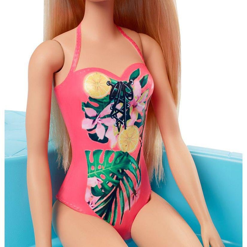 Boneca Barbie com Piscina Chique Mattel - Fátima Criança