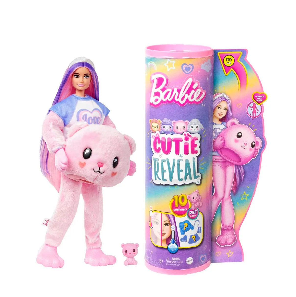 Barbie Cutie Reveal - Série Selva - Mattel