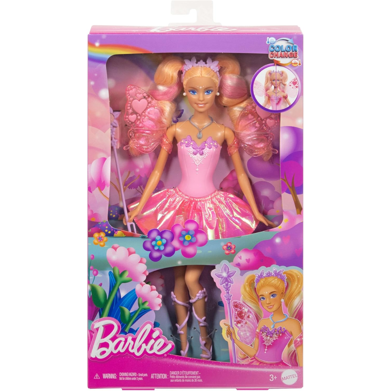 Boneca Barbie Fada Mágica Muda de Cor Mattel Boneca Barbie Fada Mágica Muda de Cor Mattel