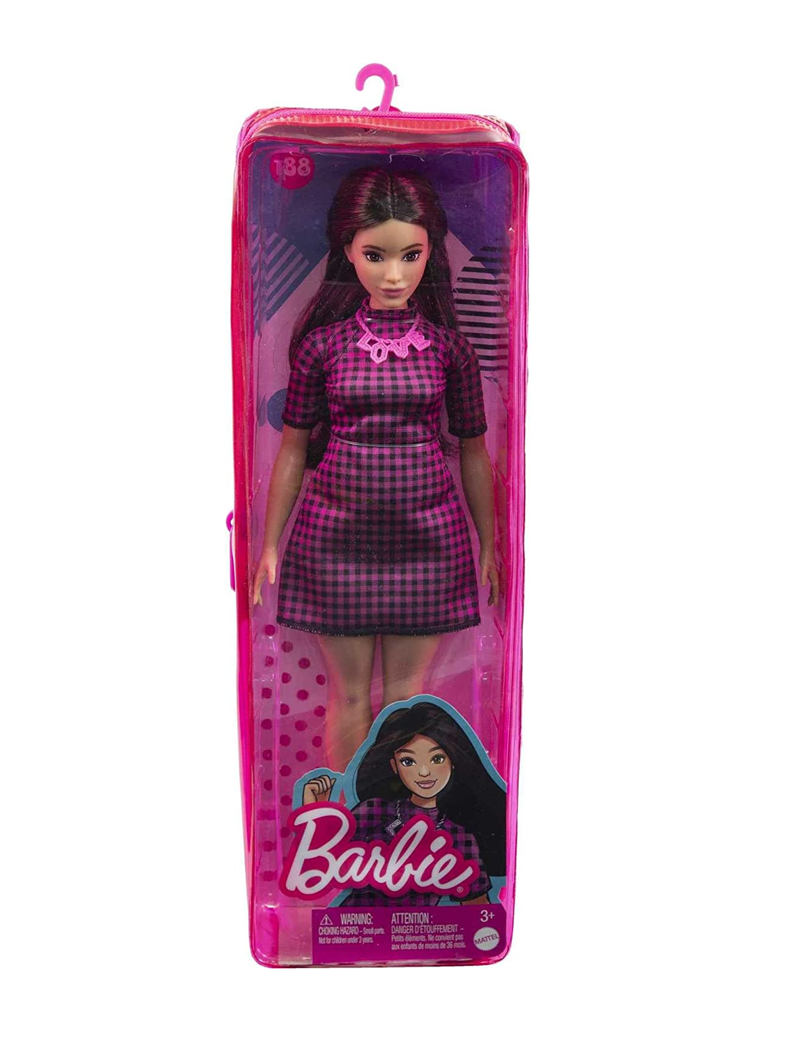 Vestido xadrez filme Barbie para meninas, vestido xadrez infantil