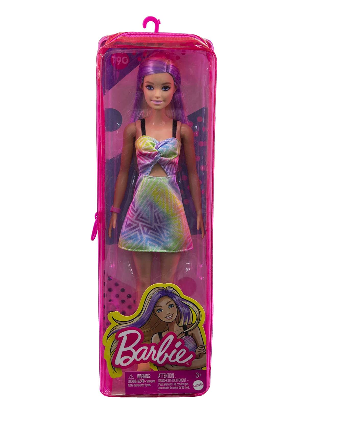 Barbie com um vestido bonito - Barbie - Just Color Crianças