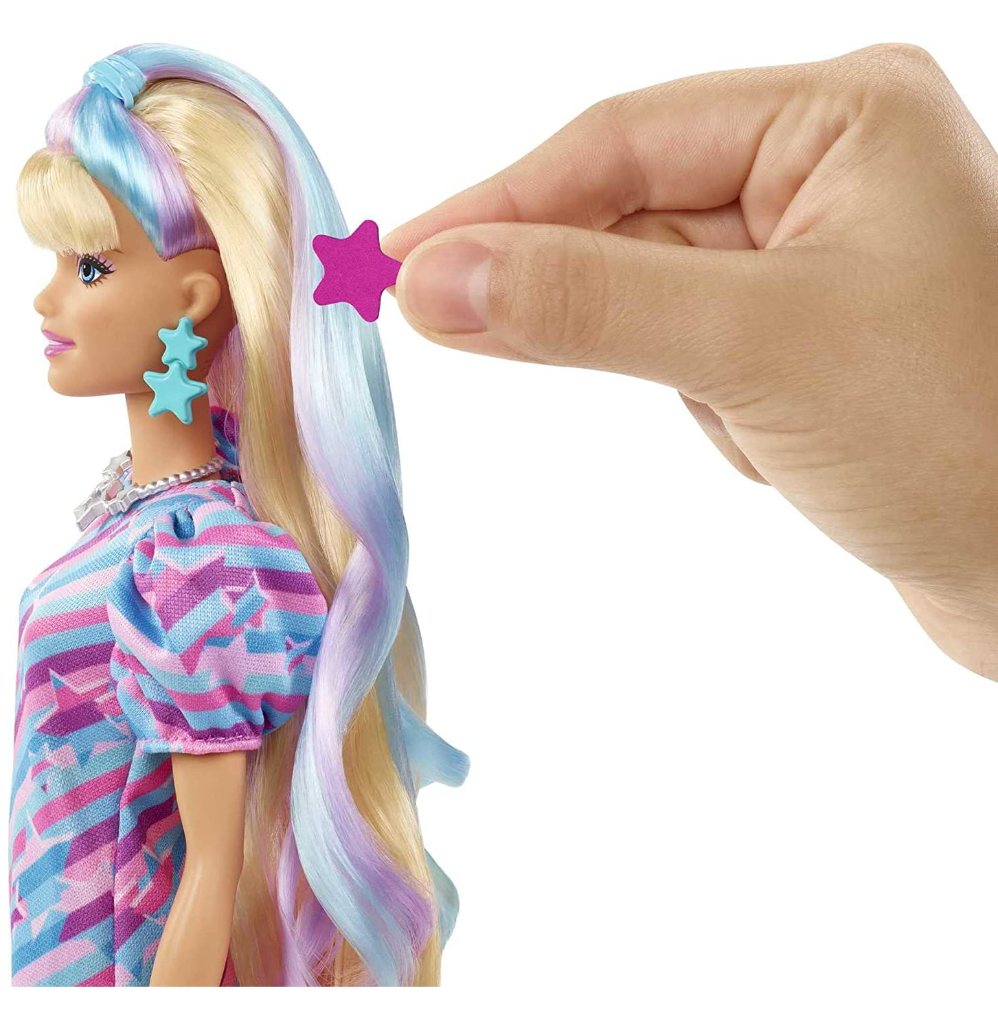 Boneca Barbie Top Loira Com Roupas Extras Lindas E Rara