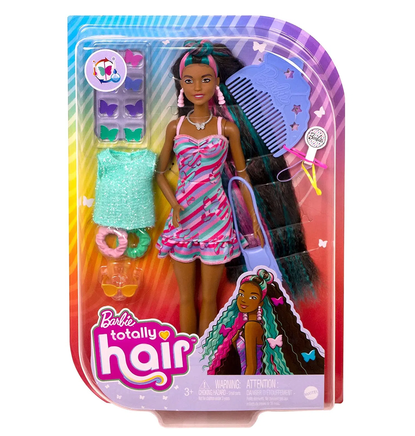 Kit 7 Roupinhas da Boneca Barbie de Crochê