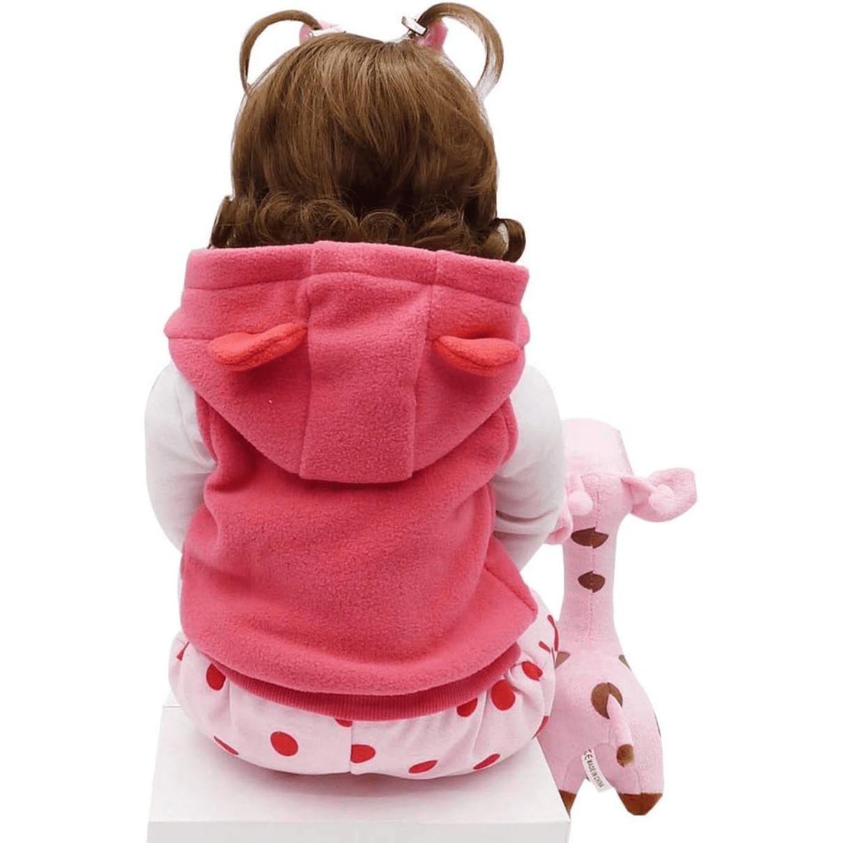 Boneca Bebê Reborn Laura Baby Nina 100% vinil - Shiny Toys