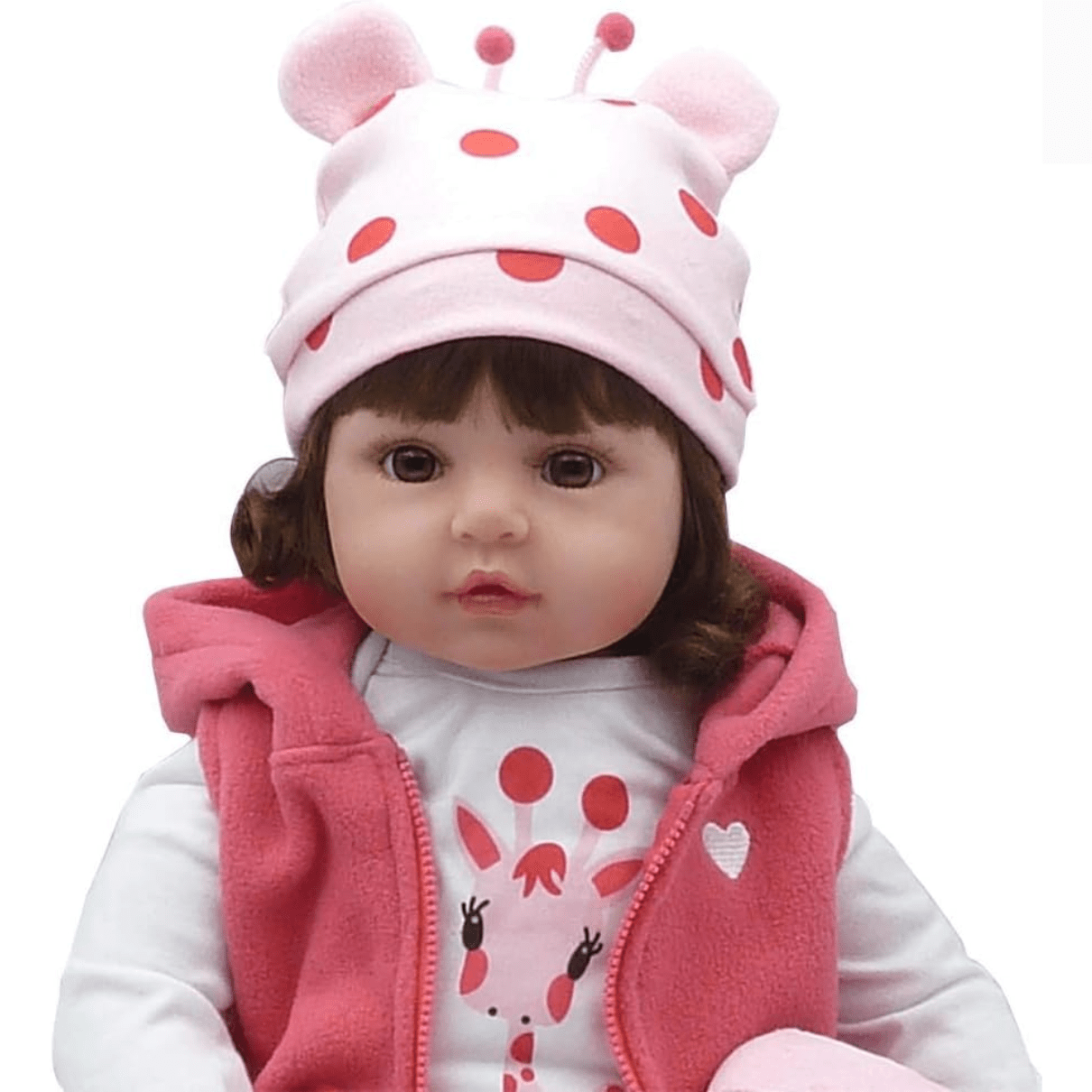 Roupa Para Boneca Bebê Reborn Laura Baby Pink Bear em Promoção na Americanas