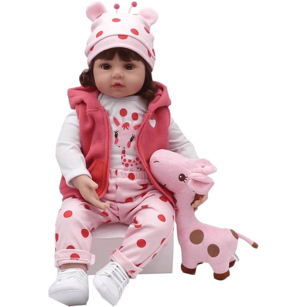 Roupa Para Boneca Bebê Reborn Laura Baby Pink Bear em Promoção na Americanas