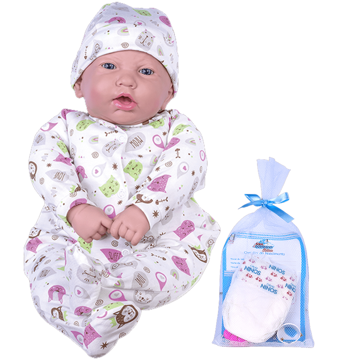 Boneca Reborn Doll Realista Layla Sid-Nyl - Fátima Criança