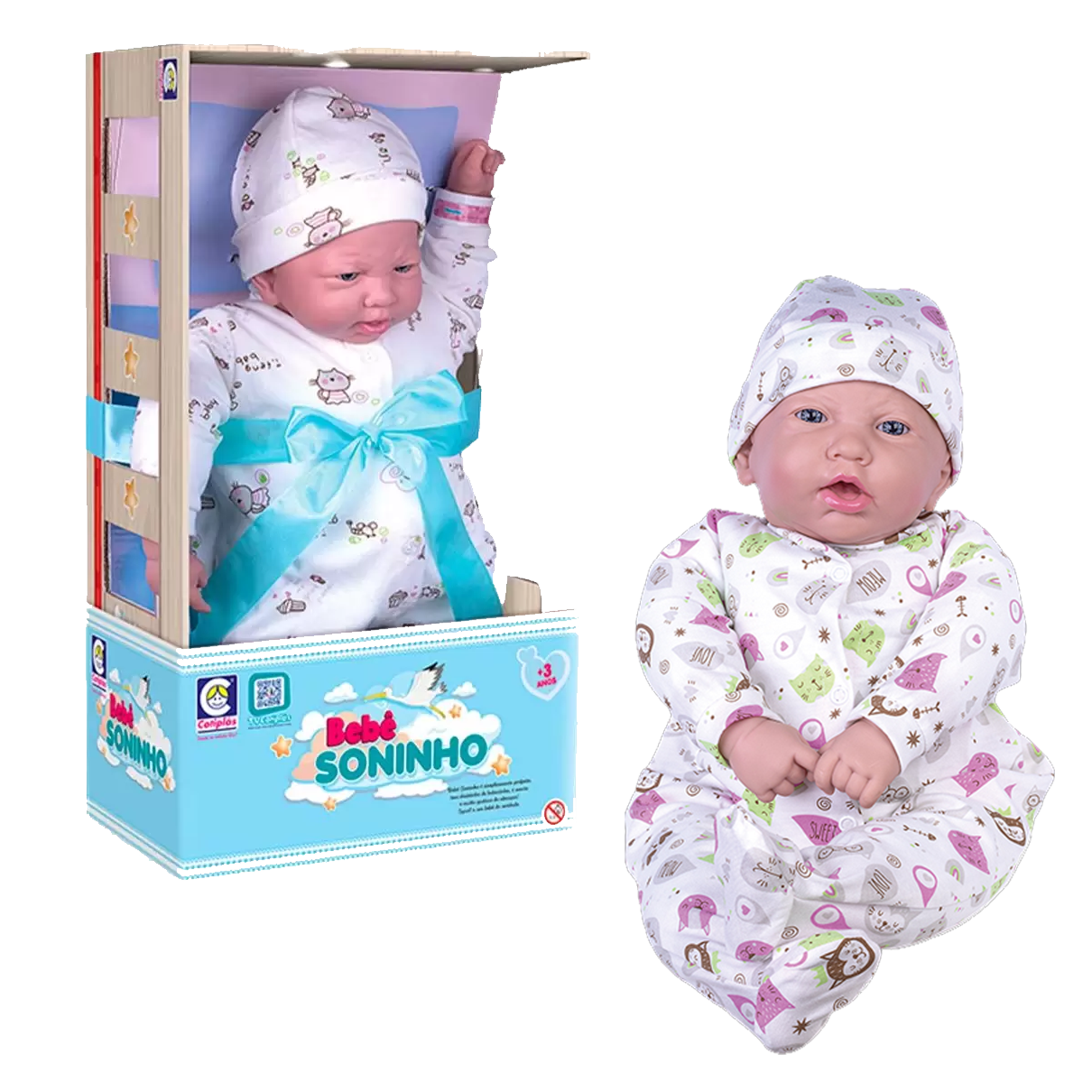 Boneca Bebê Reborn Anny Doll Baby Menina - Cotiplás em Promoção na  Americanas