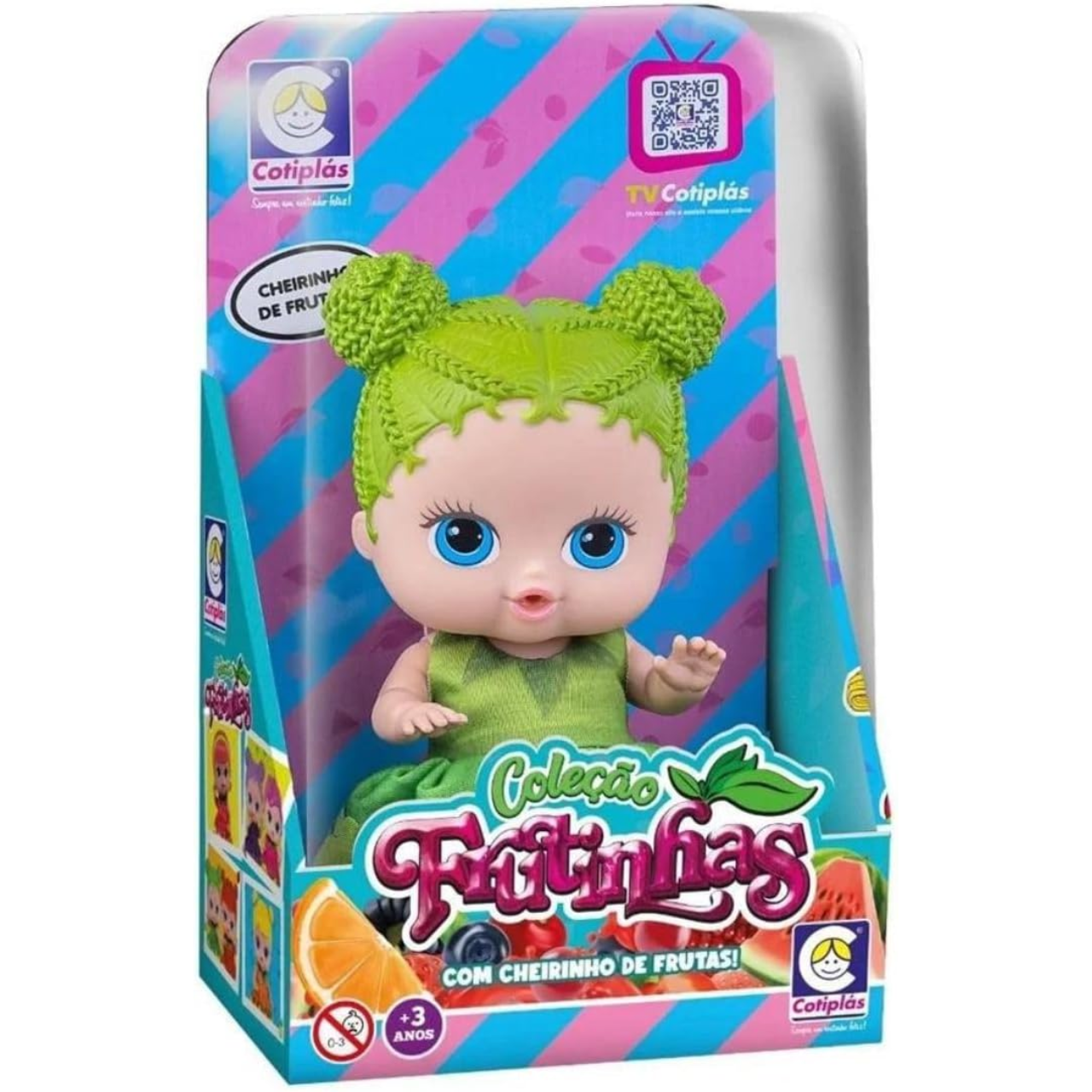 Boneca Coleção Frutinha Limão Cotiplás Boneca Coleção Frutinha Limão Cotiplás