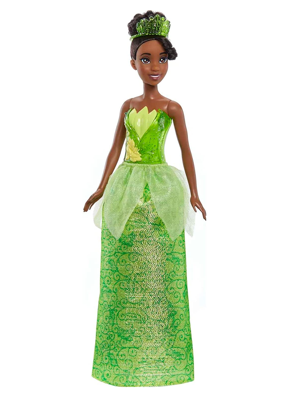 Vestido Barbie Roupa Boneca Princesa Disney Com Coroa Sapato