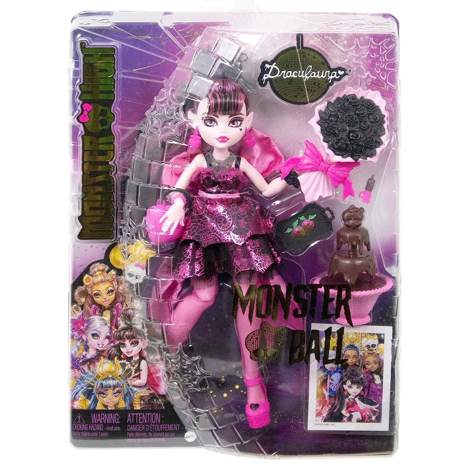 Boneca Monster High Dança Do Monstros Draculaura Mattel - Fátima Criança