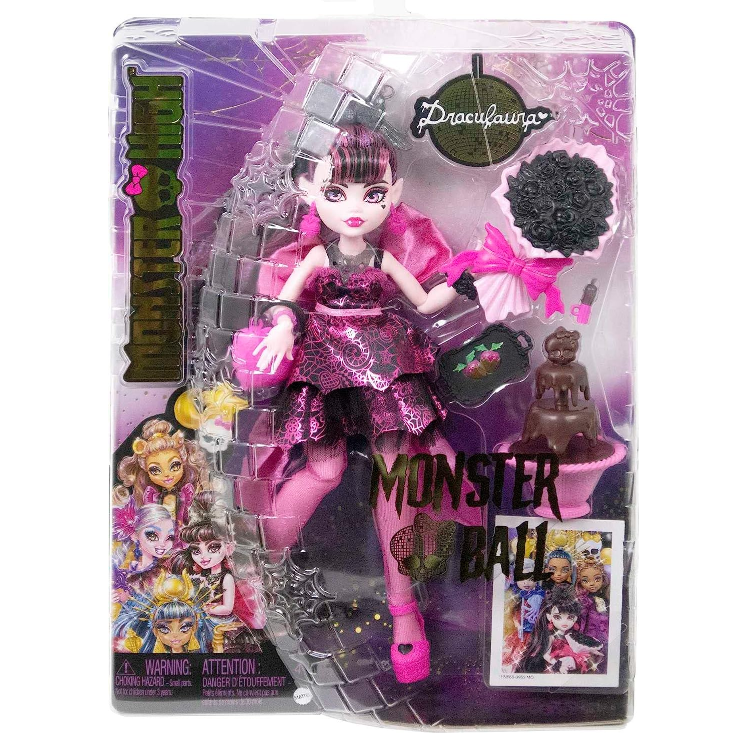 Boneca Monster High Draculaura - Mattel