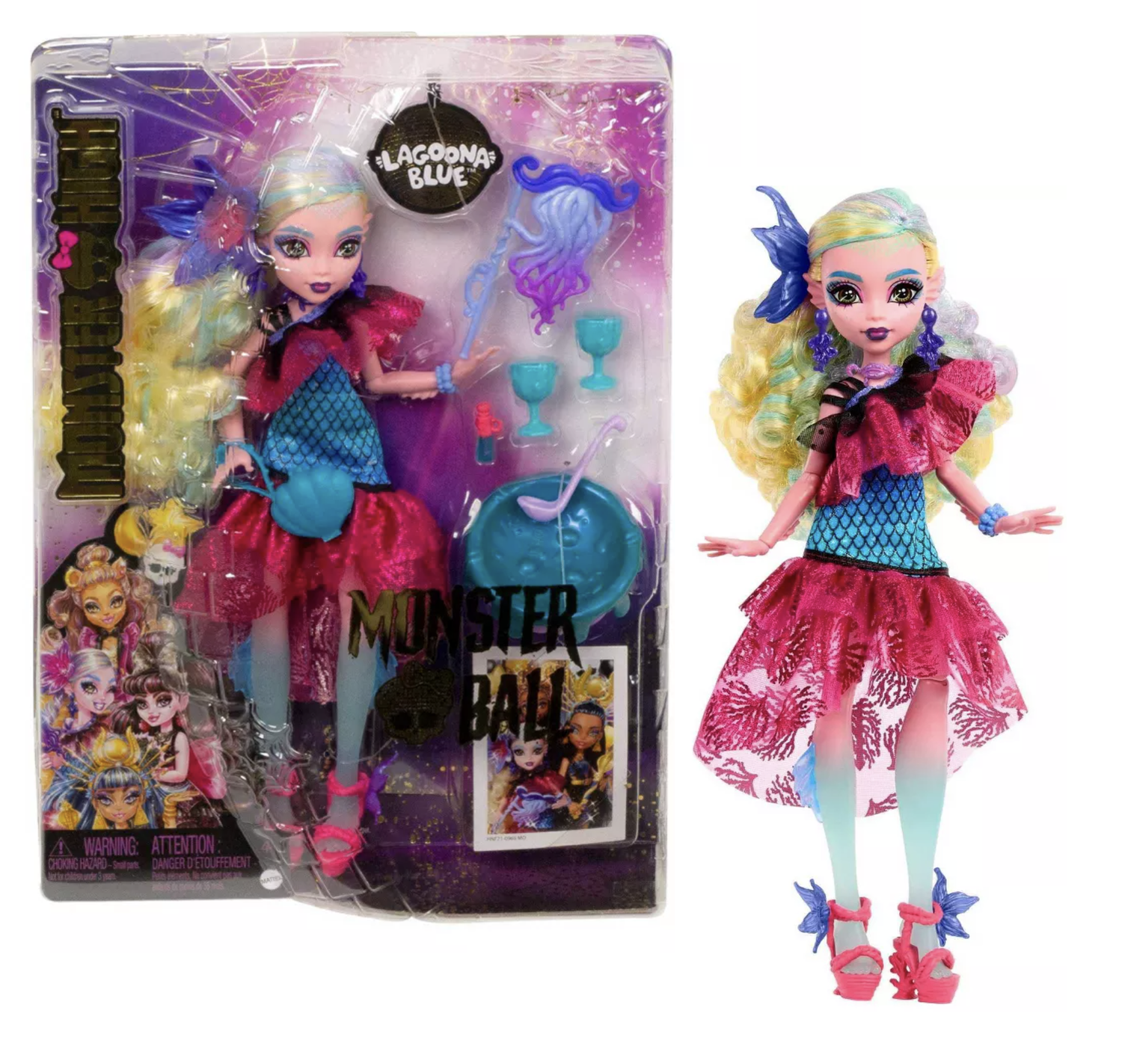 Monster High Boneca Dança dos Monstros Lagoona - Mattel