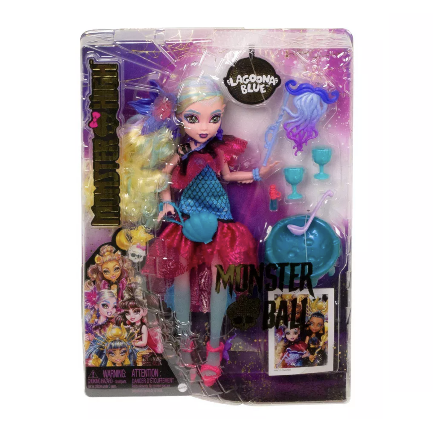 Boneca Monster High Dança Do Monstros Lagoona Blue Mattel - Fátima Criança