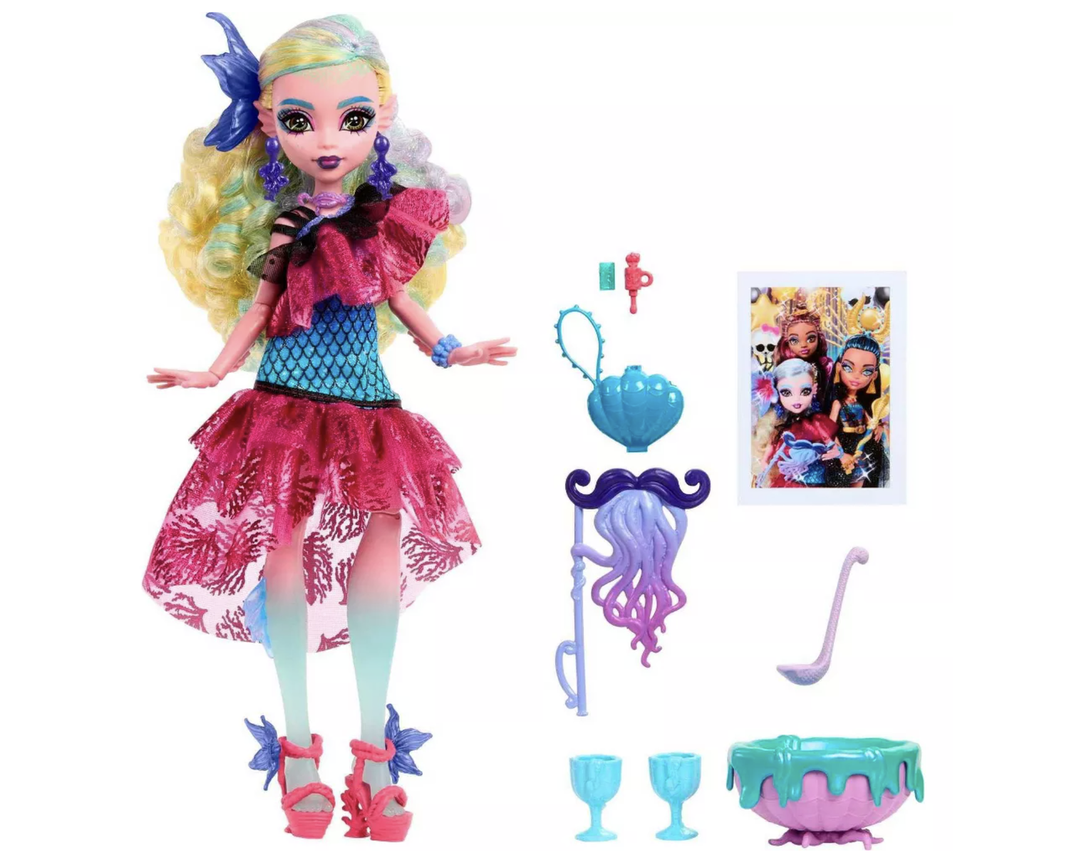 Boneca Monster High Dança Do Monstros Lagoona Blue Mattel - Fátima Criança