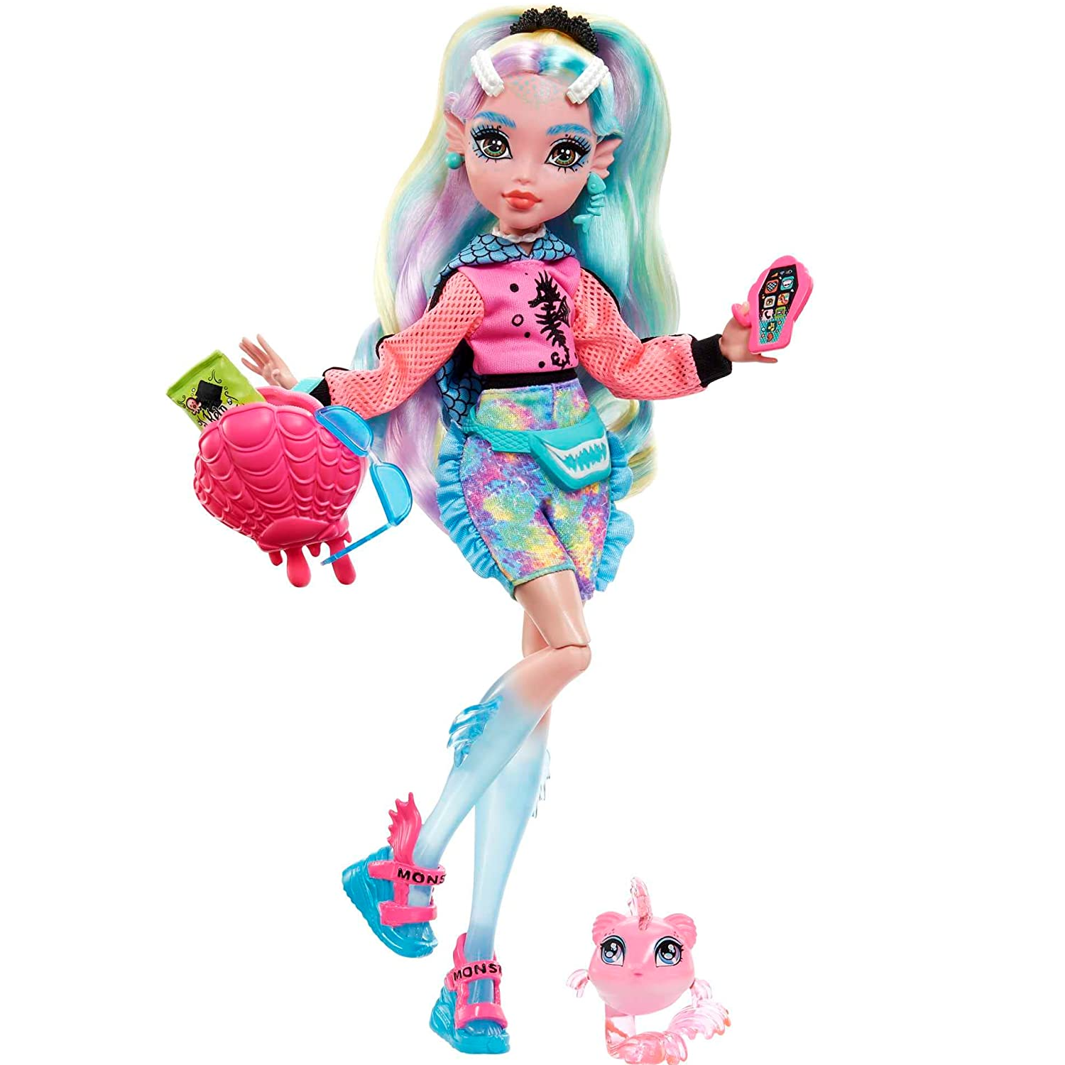 Boneca Monster High Lagoona Blue Moda Mattel - Fátima Criança