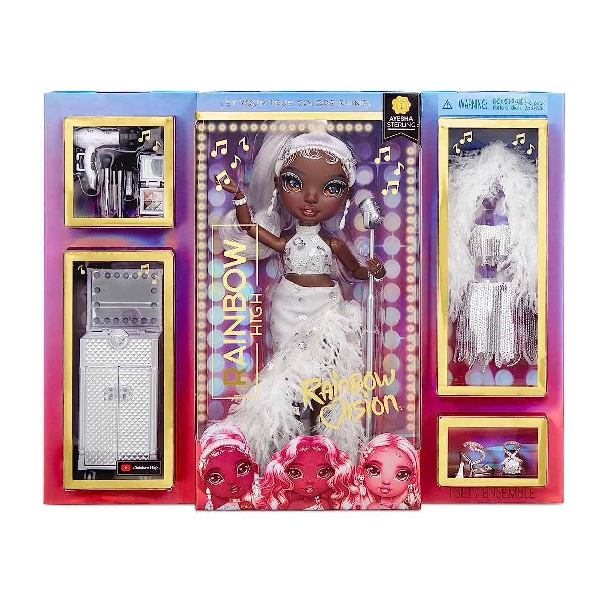 Acessórios da boneca para barbie roupas de boneca misturadas mini vestir-se  conjunto roupas de moda