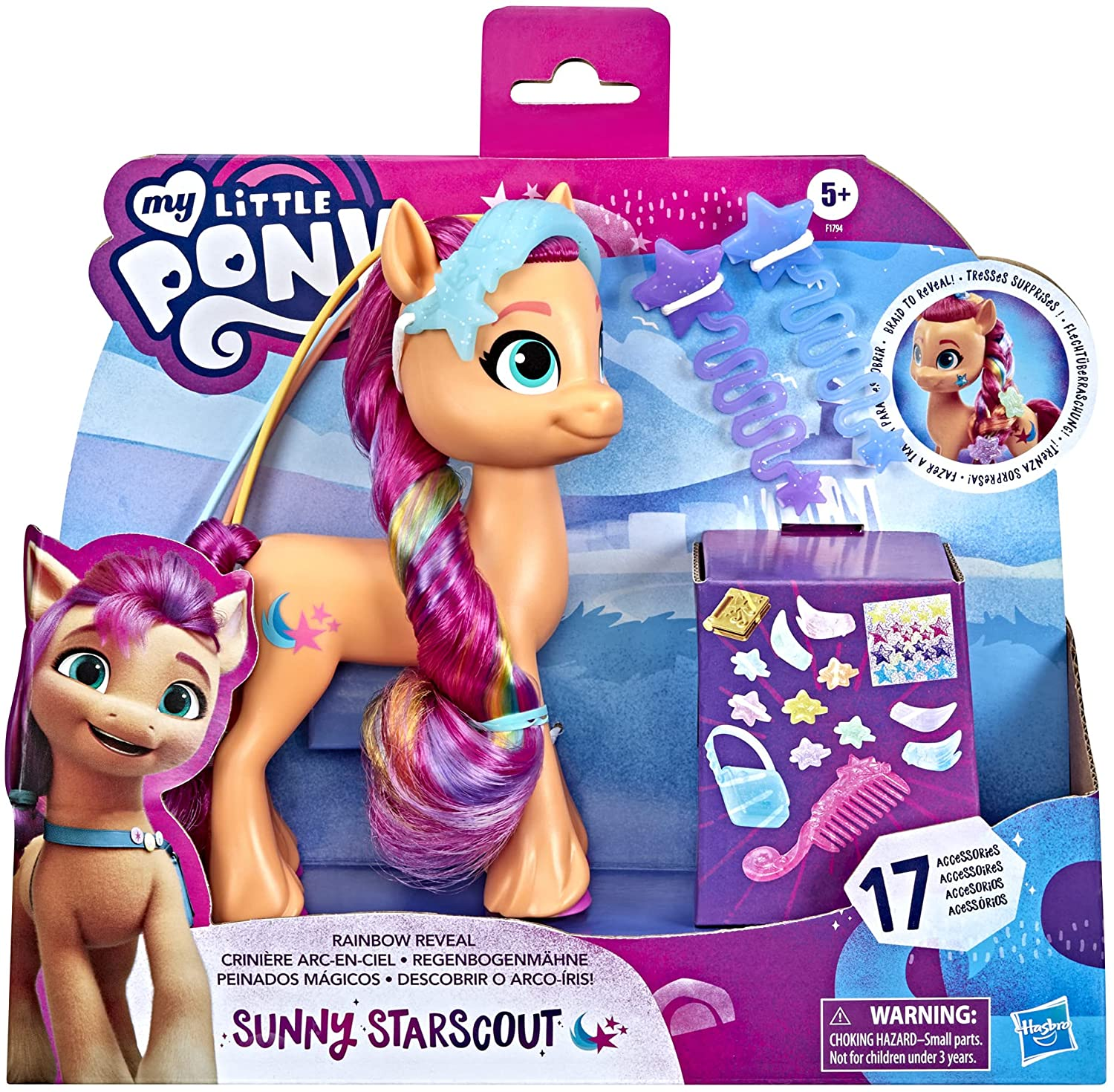 My Little Pony - Filme Melhores Amigas - Cabelo Azul - Hasbro