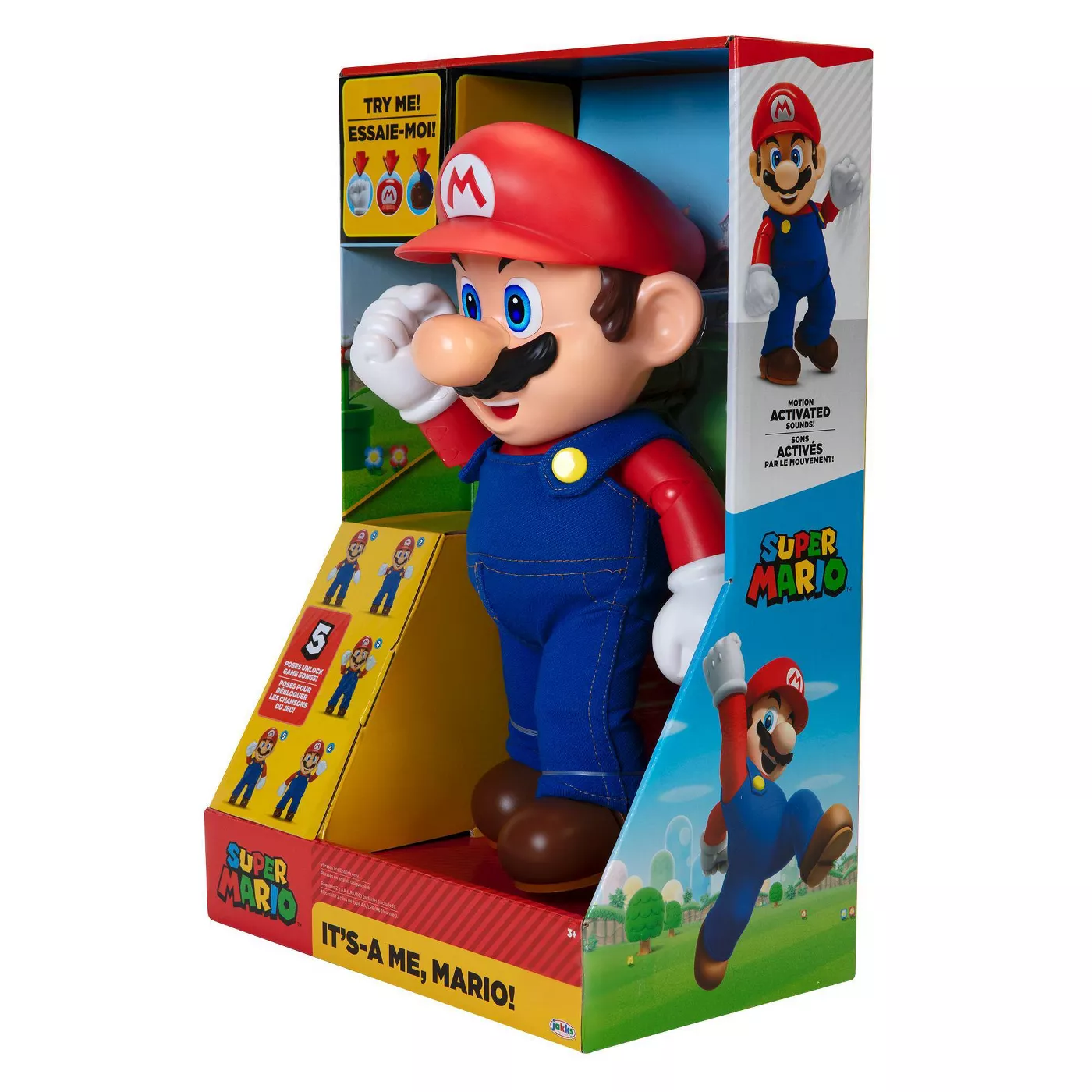 Boneco Super Mario Articulado Personagem Jogo Videogame 25cm :  : Brinquedos e Jogos