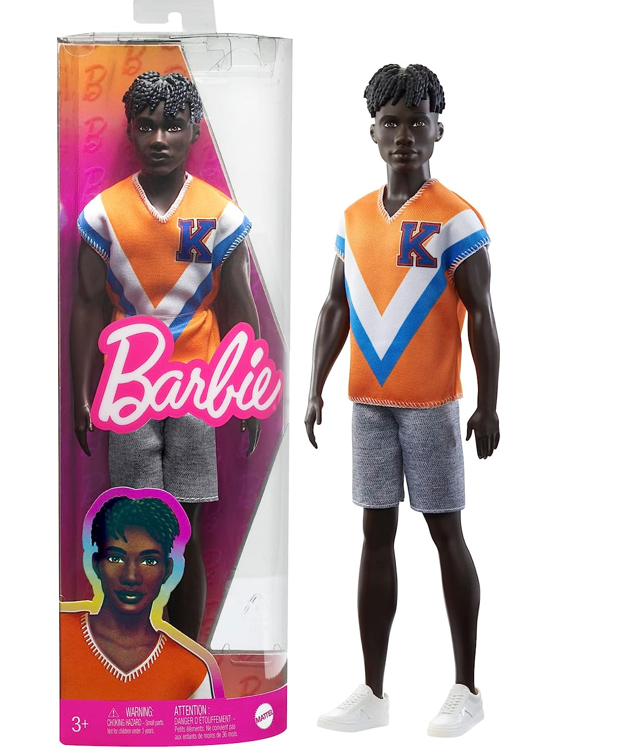 Boneco Ken Fashionista Nova Embalagem #203 Mattel - Fátima Criança