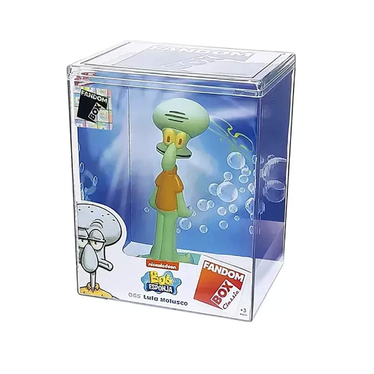 Boneco Lula Molusco 025 Bob Esoponja Fandom Box Lider Boneco Lula Molusco 025 Bob Esoponja Fandom Box Lider