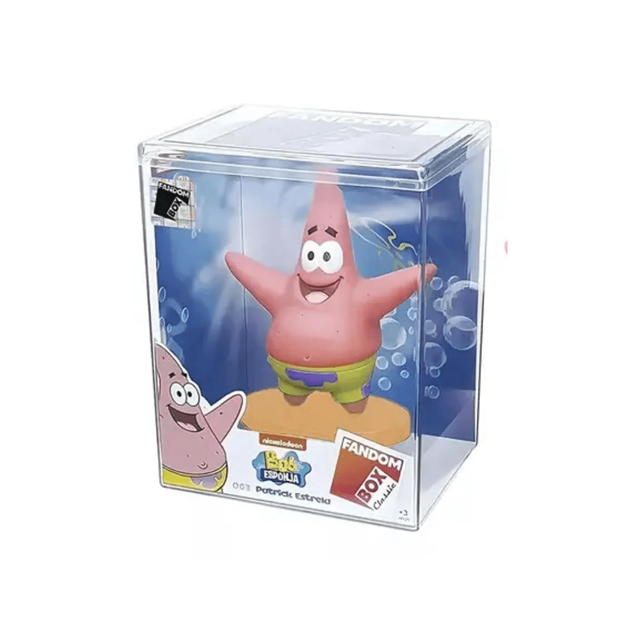 Boneco Patrick Estrela 023 Bob Esponja Fandom Box Lider Boneco Patrick Estrela 023 Bob Esponja Fandom Box Lider