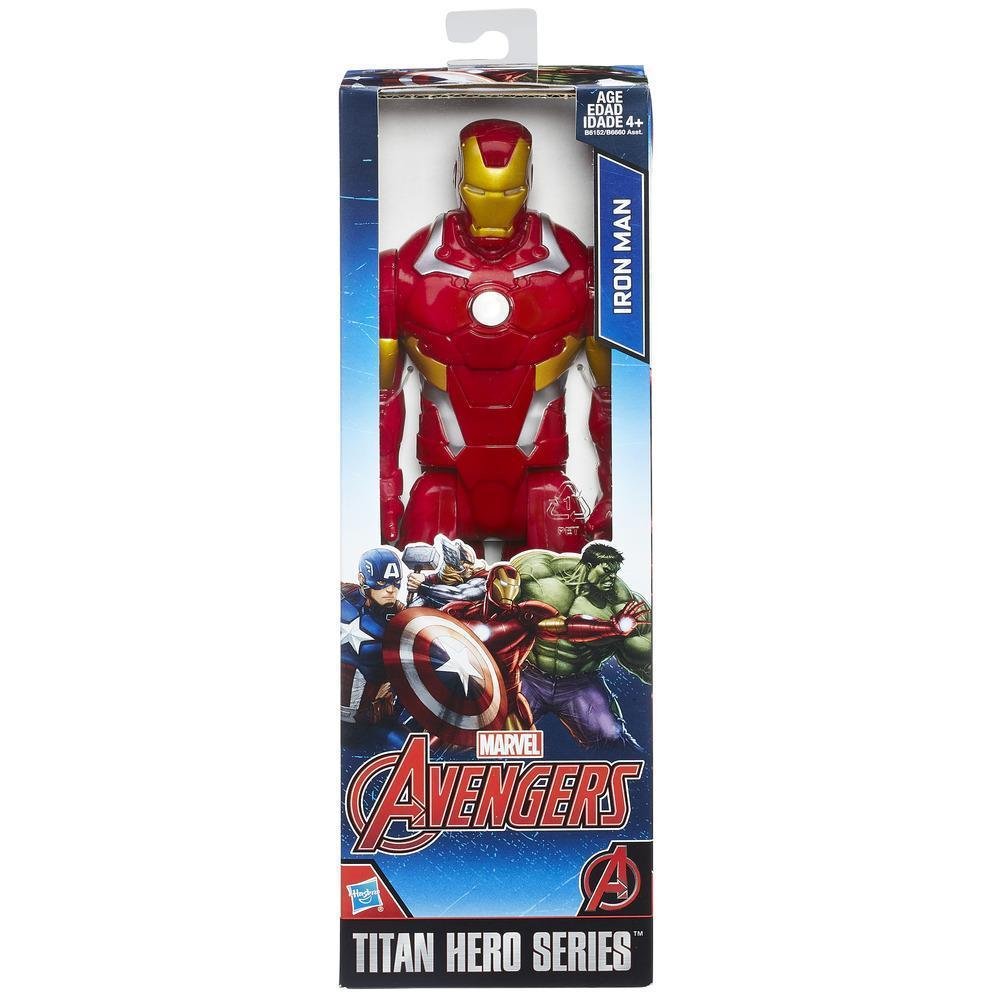 Boneco Titan Hero Series Marvel Homem de Ferro Hasbro