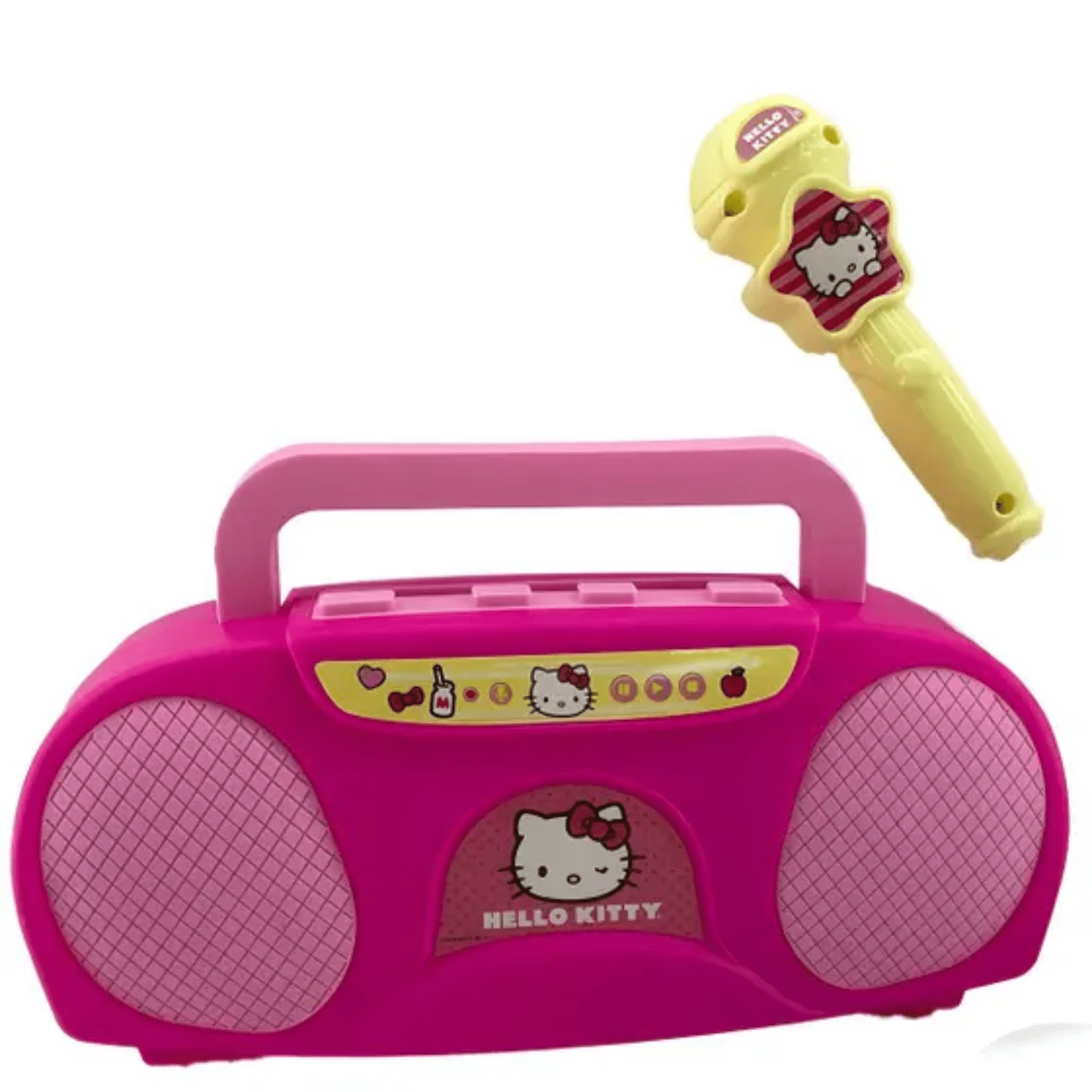 Boom Box Karaokê com Microfone Hello Kitty Candide - Fátima Criança