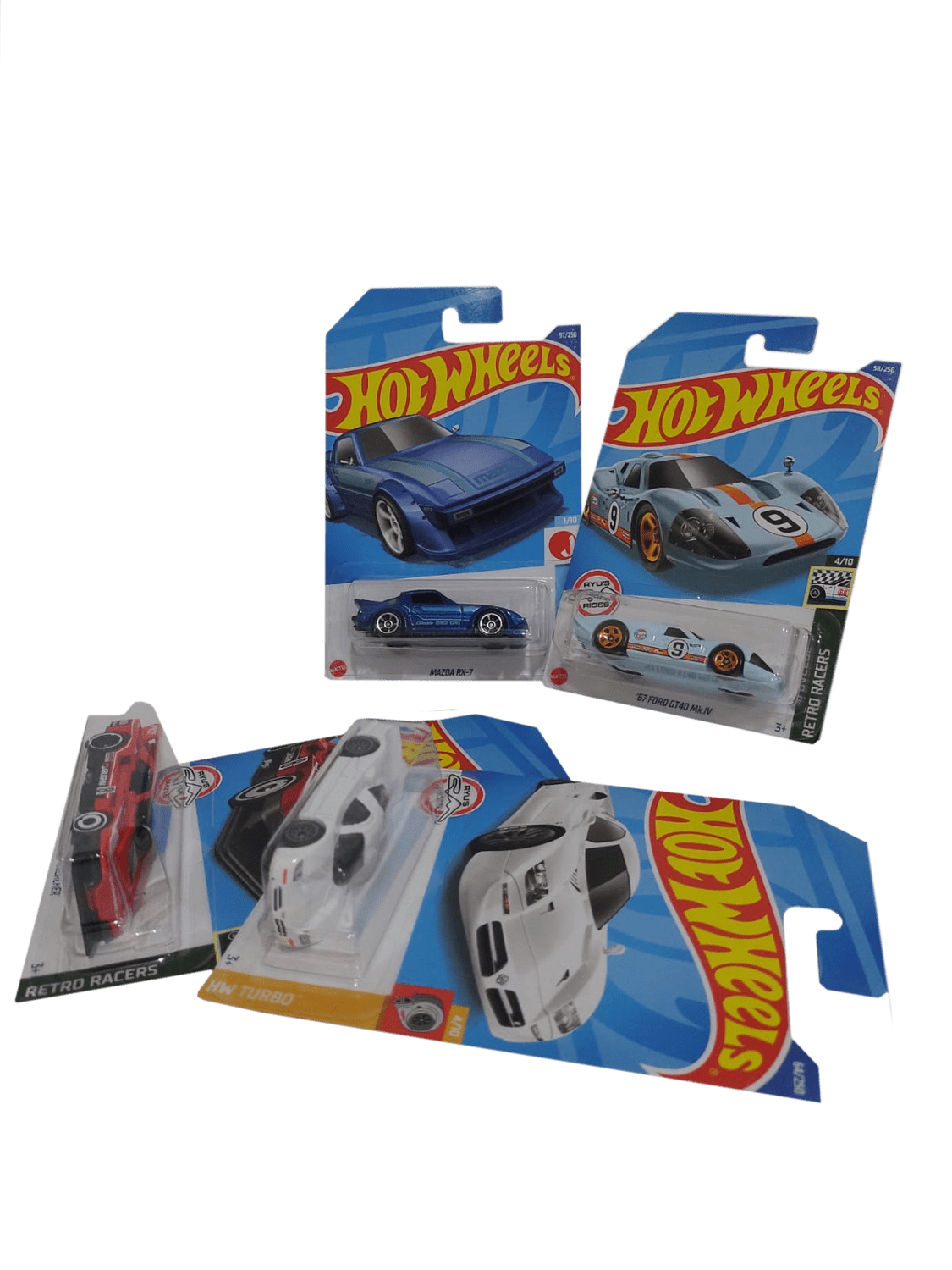 5 Carrinhos Hot Wheels Original Colecionar Mattel Corrida