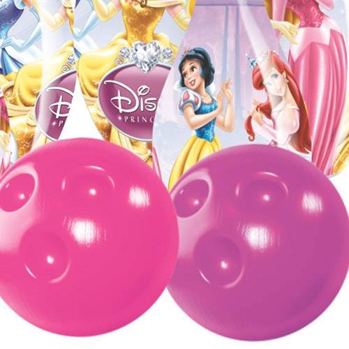 Jogo De Boliche Princesas Infantil 6 Pinos Lider Brinquedos